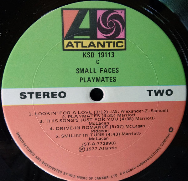Small Faces : Playmates (LP, Album)