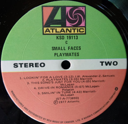 Small Faces : Playmates (LP, Album)