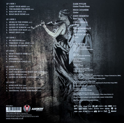 Black Label Society : Unblackened (3xLP, Album, Ltd, Cle)