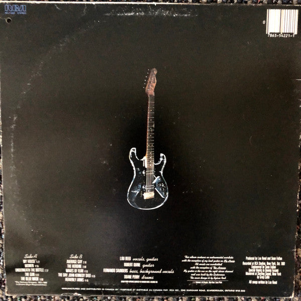 Lou Reed : The Blue Mask (LP, Album)