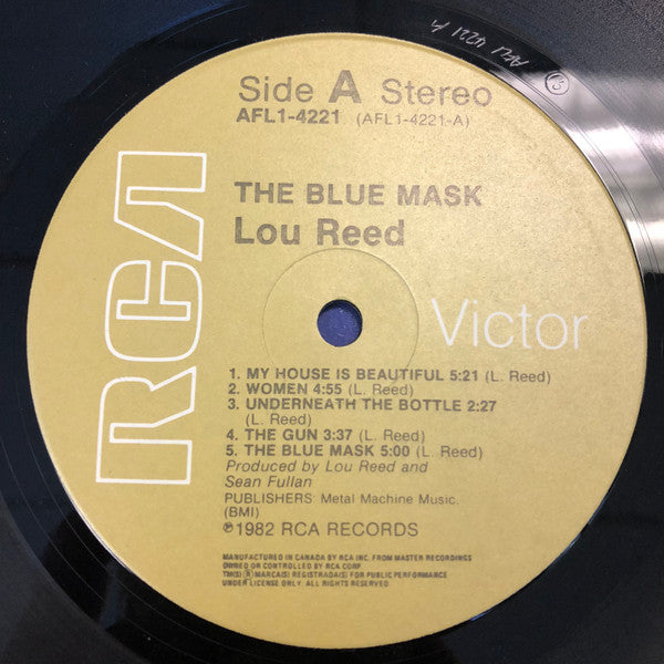 Lou Reed : The Blue Mask (LP, Album)