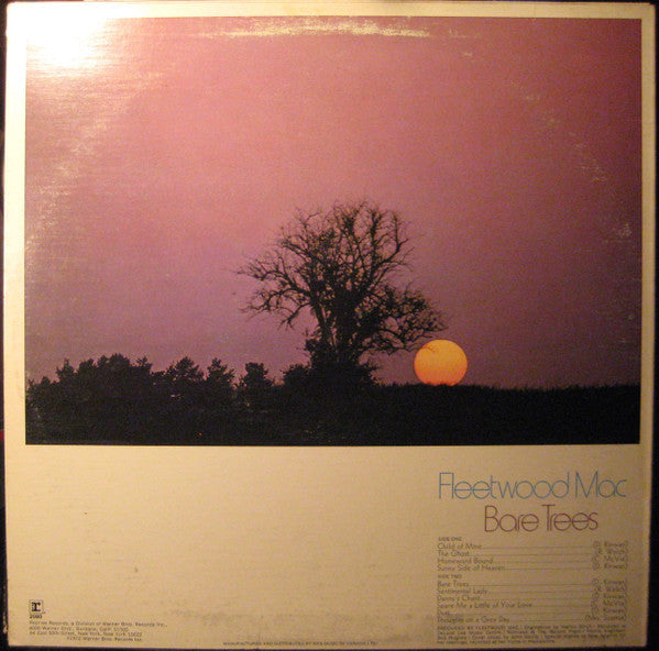 Fleetwood Mac : Bare Trees (LP, Album, RE)