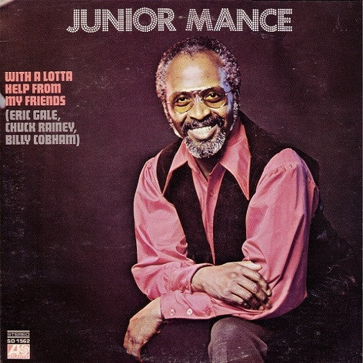Junior Mance : With A Lotta Help From My Friends (LP, Album, PR)