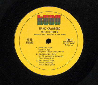 Hank Crawford : Wildflower (LP, Album, Ter)