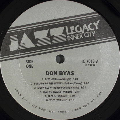 Don Byas : Don Byas (LP, Album, Comp)