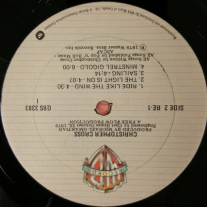 Christopher Cross : Christopher Cross (LP, Album)