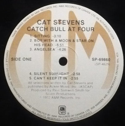 Cat Stevens : Catch Bull At Four (LP, Album, RE)