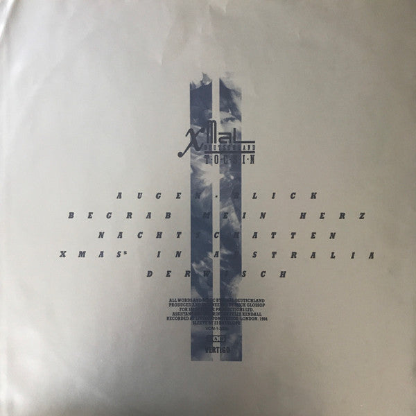 X Mal Deutschland : Tocsin (LP, Album)