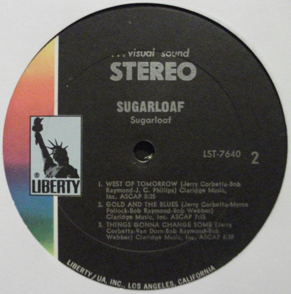 Sugarloaf : Sugarloaf (LP, Album, Kee)