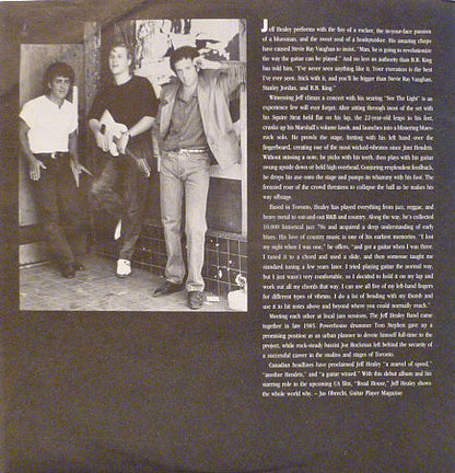 The Jeff Healey Band : See The Light (LP, Album)