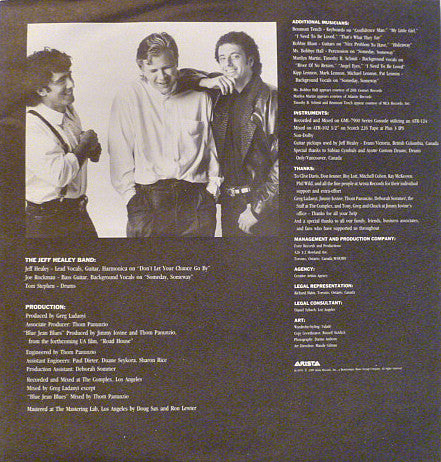 The Jeff Healey Band : See The Light (LP, Album)