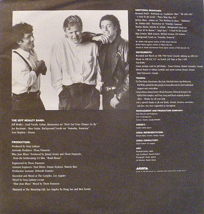 The Jeff Healey Band : See The Light (LP, Album)