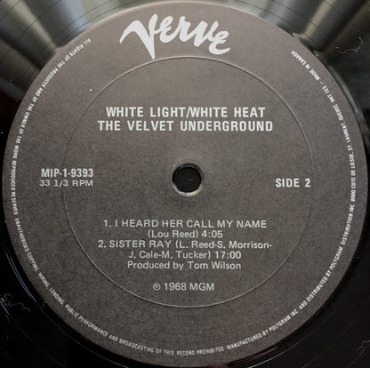 The Velvet Underground : White Light/White Heat (LP, Album, RE, Dis)