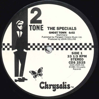 The Specials : Ghost Town / Why? / Friday Night Saturday Morning (12", Pit)