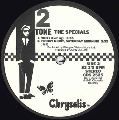 The Specials : Ghost Town / Why? / Friday Night Saturday Morning (12", Pit)
