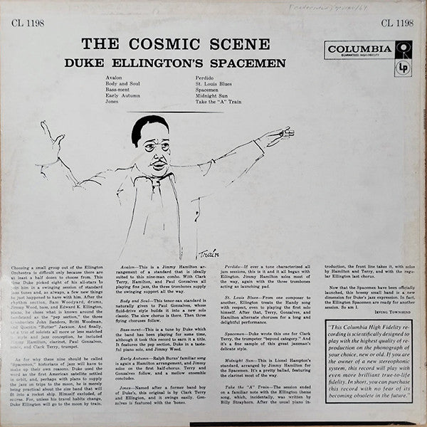 Duke Ellington's Spacemen : The Cosmic Scene (LP, Album, Mono)