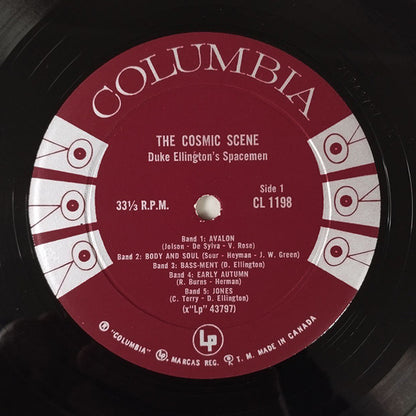 Duke Ellington's Spacemen : The Cosmic Scene (LP, Album, Mono)