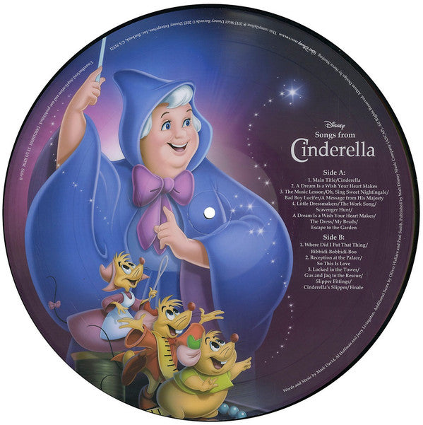 Various : Songs from Cinderella (LP, Album, Pic, 180)