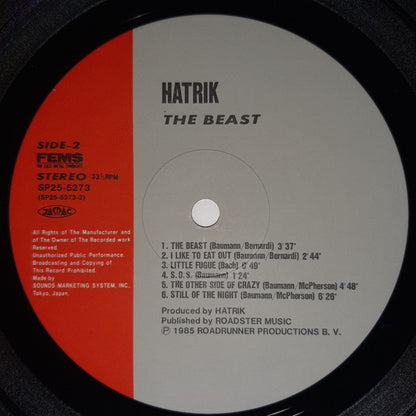 Hatrik : The Beast (LP, Album)