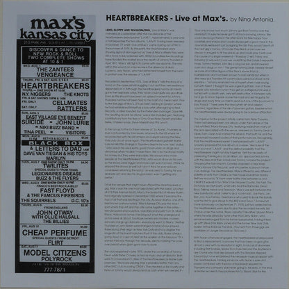 Heartbreakers* : Live At Max's Kansas City Volumes 1 & 2 (2xLP, Album, RSD, Ltd, RE, Mul)