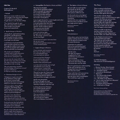 Rush : Hemispheres (LP, Album, RE, RM, 200)