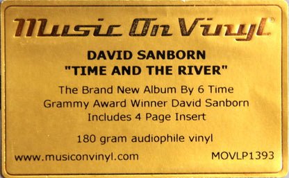 David Sanborn : Time And The River (LP, Album, 180)
