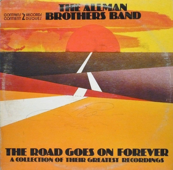 The Allman Brothers Band : The Road Goes On Forever (2xLP, Comp, Gat)