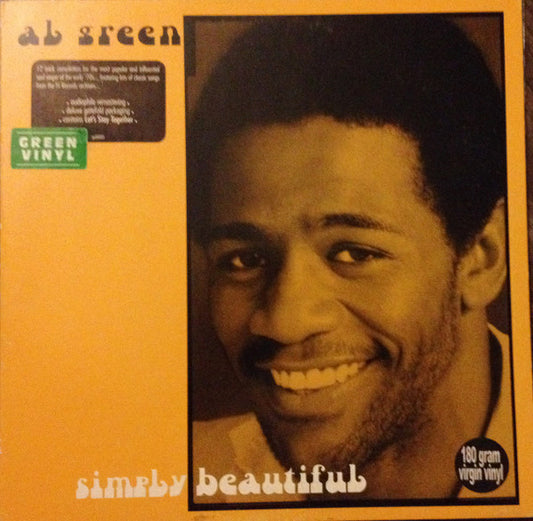 Al Green : Simply Beautiful (LP, Comp, RM, Gre)