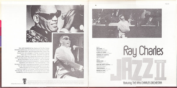 Ray Charles : Jazz Number II (LP, Album, Gat)