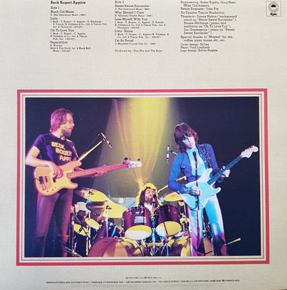 Beck, Bogert & Appice : Beck, Bogert & Appice (LP, Album)