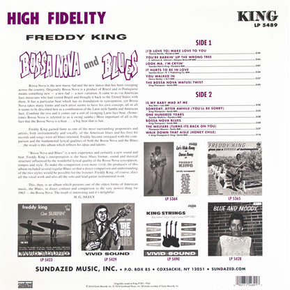 Freddie King : Bossa Nova And Blues (LP, Album, Mono, RE, RM, 180)
