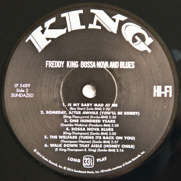 Freddie King : Bossa Nova And Blues (LP, Album, Mono, RE, RM, 180)