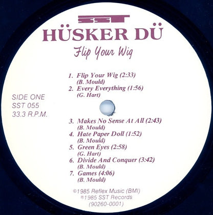 Hüsker Dü : Flip Your Wig (LP, Album, RE)