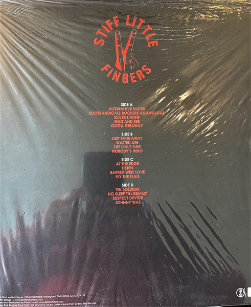 Stiff Little Fingers : Greatest Hits Live (2xLP, Album, Ltd, RE, Col)