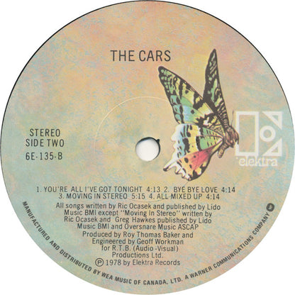 The Cars : The Cars (LP, Album, Lon)