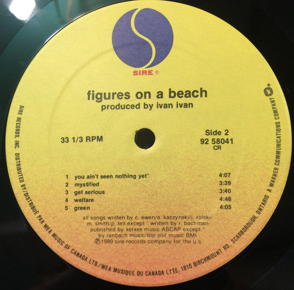 Figures On A Beach : Figures On A Beach (LP, Album)