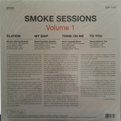Various : Smoke Sessions Volume 1 (LP, Comp, Num, 200)
