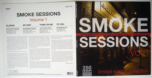 Various : Smoke Sessions Volume 1 (LP, Comp, Num, 200)