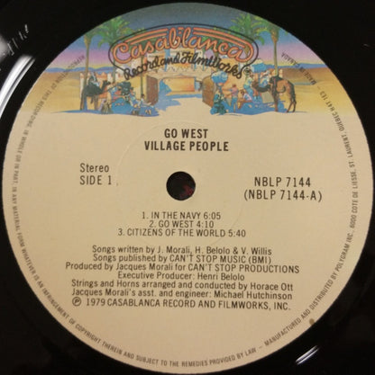 Village People : Go West (LP, Album)
