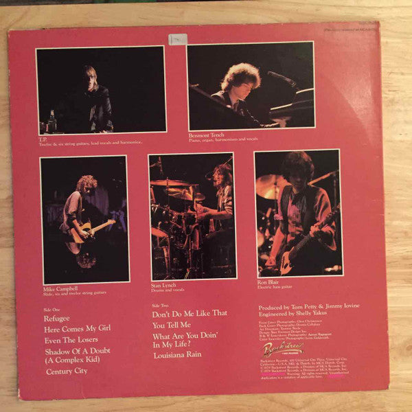 Tom Petty And The Heartbreakers : Damn The Torpedoes (LP, Album, Hal)