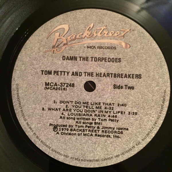 Tom Petty And The Heartbreakers : Damn The Torpedoes (LP, Album, Hal)