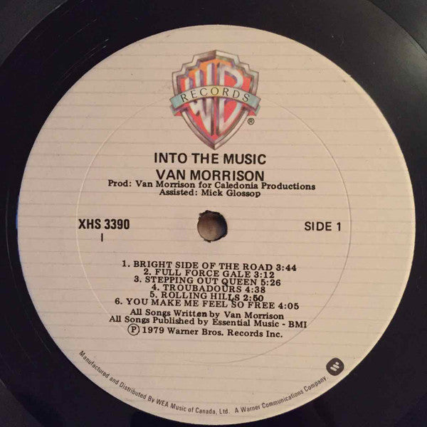 Van Morrison : Into The Music (LP, Album)