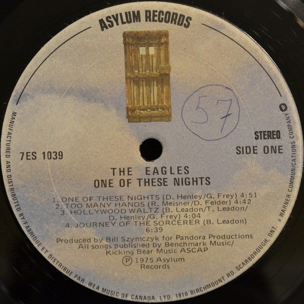 Eagles : One Of These Nights (LP, Album, Tex)