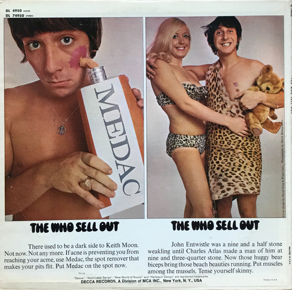 The Who : The Who Sell Out (LP, Album, RP, All)