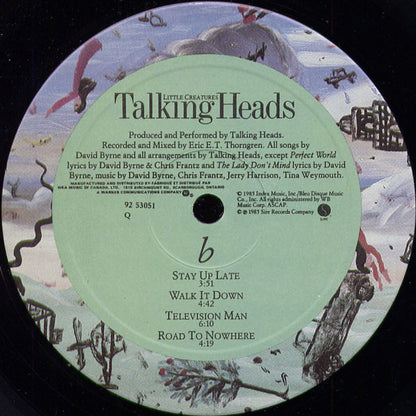Talking Heads : Little Creatures (LP, Album)