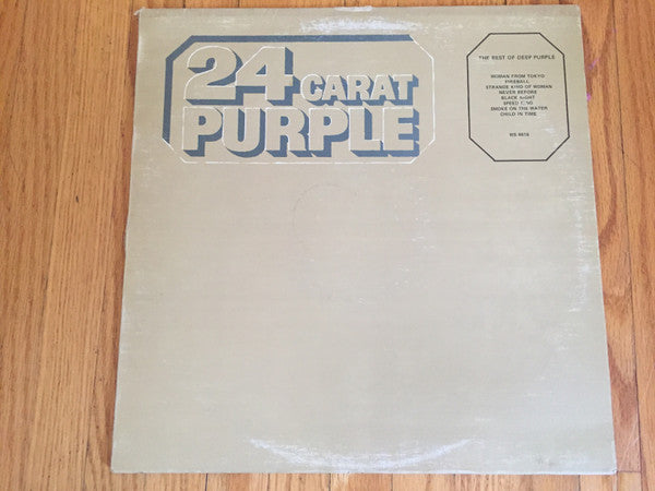 Deep Purple : 24 Carat Purple (LP, Comp)