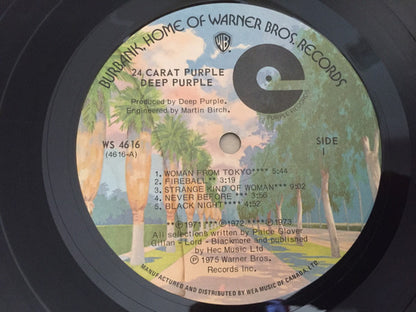 Deep Purple : 24 Carat Purple (LP, Comp)
