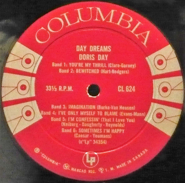 Doris Day : Day Dreams (LP, Album, Mono, RE)
