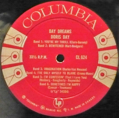 Doris Day : Day Dreams (LP, Album, Mono, RE)