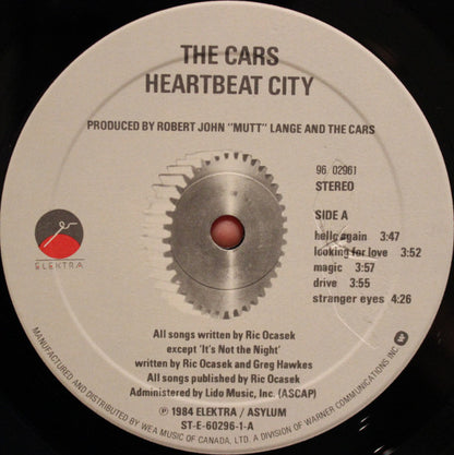 The Cars : Heartbeat City (LP, Album, Gat)